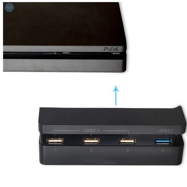 Хаб 4 USB для PS4 SLIM