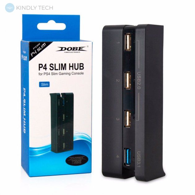 Хаб 4 USB для PS4 SLIM