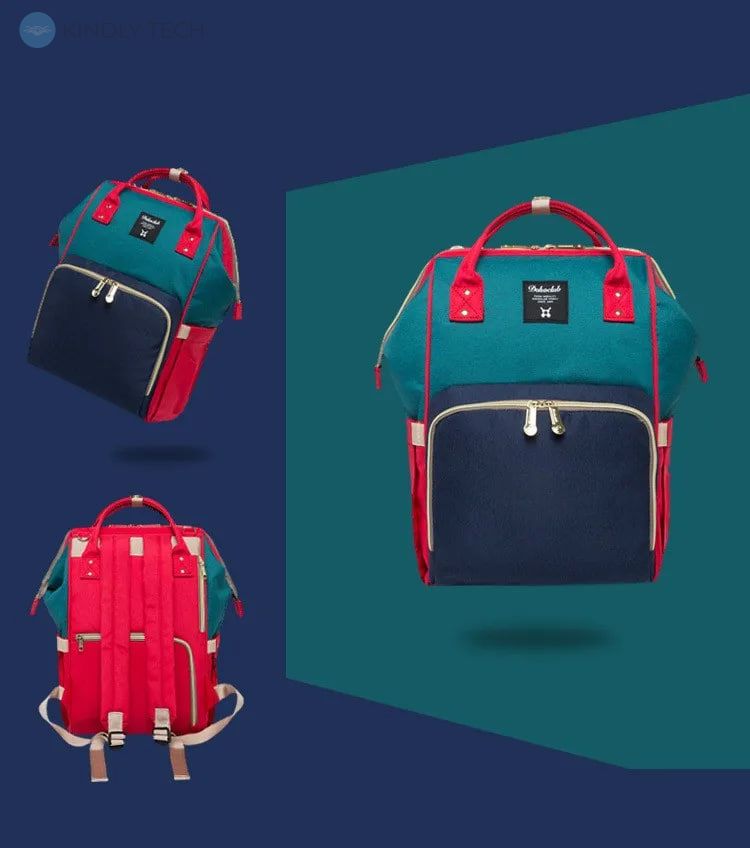 Рюкзак для мам Living Traveling Share Синій з червоним