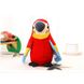 М'яка інтерактивна іграшка A-Toys Папуга-повторюшка, червоний, 21 см