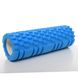 Ролик массажный для йоги, фитнеса (спины и ног) OSPORT Синий