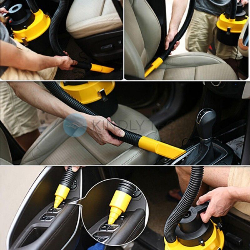 Автомобільний пилосос для сухого та вологого прибирання The Black multifunction wet and dry vacuum