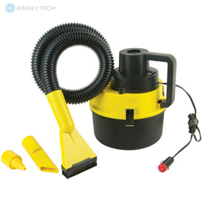 Автомобільний пилосос для сухого та вологого прибирання The Black multifunction wet and dry vacuum