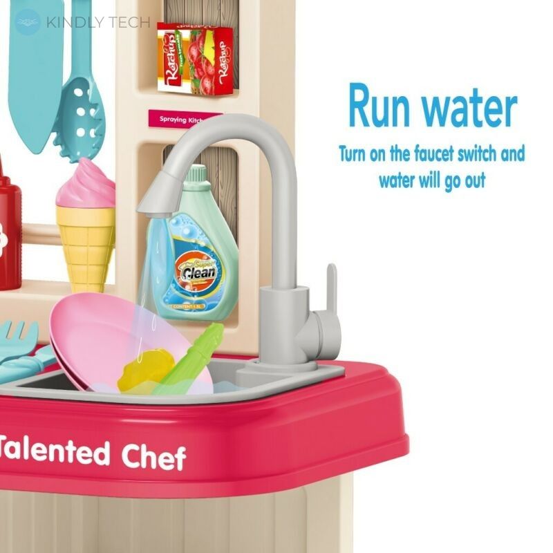 Дитяча кухня з водою "Talented Chef" на 65 предметів